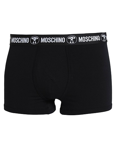 MOSCHINO Boxer Black 92% Cotton, 8% Elastane
