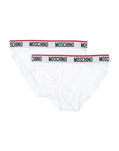 MOSCHINO Slip Bianco 94% Cotone, 6% Elastan