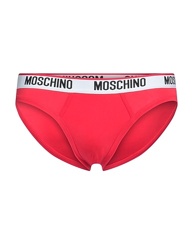 MOSCHINO Brief Red 94% Cotton, 6% Elastane