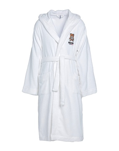 MOSCHINO Dressing gowns & bathrobes White 100% Cotton
