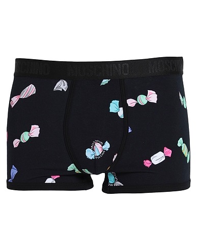 MOSCHINO Boxer Black 92% Cotton, 8% Elastane