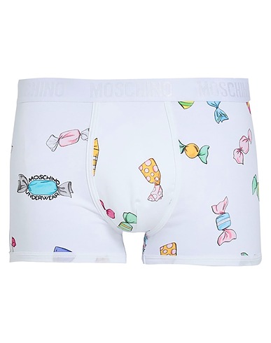 MOSCHINO Boxer White 92% Cotton, 8% Elastane