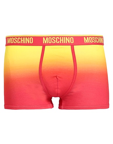 MOSCHINO Boxer Yellow 92% Cotton, 8% Elastane