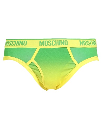 MOSCHINO Brief Green 92% Cotton, 8% Elastane