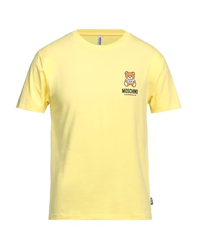 MOSCHINO T-shirt intima UNDERWEAR Giallo 92% Cotone, 8% Elastan