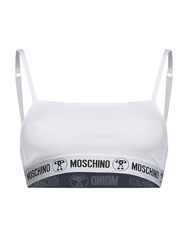 MOSCHINO Reggiseno Bianco 92% Cotone, 8% Elastan