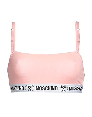 MOSCHINO Bra Pink 92% Cotton, 8% Elastane