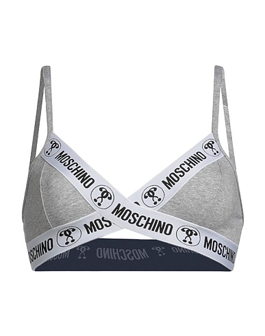 MOSCHINO Reggiseno Grigio 92% Cotone, 8% Elastan
