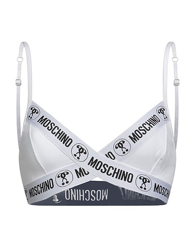 MOSCHINO Reggiseno Bianco 92% Cotone, 8% Elastan