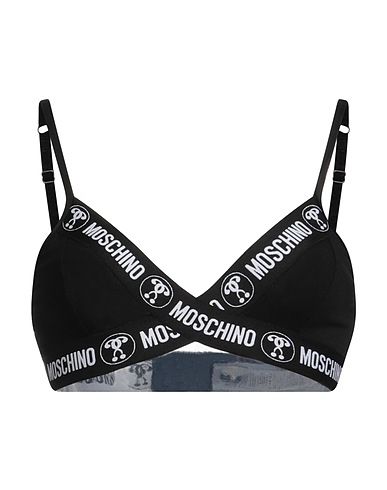 MOSCHINO Reggiseno Nero 92% Cotone, 8% Elastan