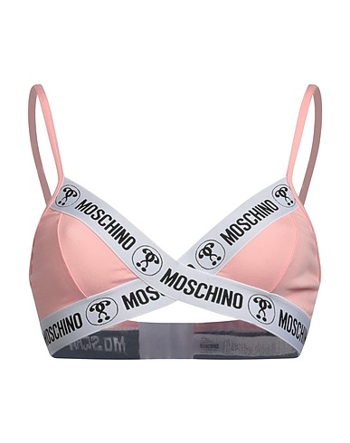 MOSCHINO Bra Pink 92% Cotton, 8% Elastane