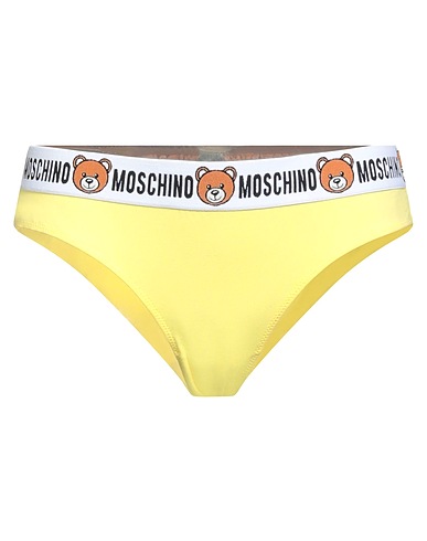 MOSCHINO ショーツ UNDERWEAR イエロー コットン 95% / ポリウレタン 5%