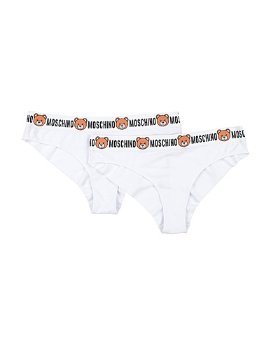MOSCHINO Brief UNDERWEAR White 95% Cotton, 5% Elastane