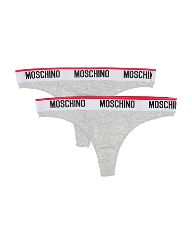 MOSCHINO Brief UNDERWEAR Grey 95% Cotton, 5% Elastane