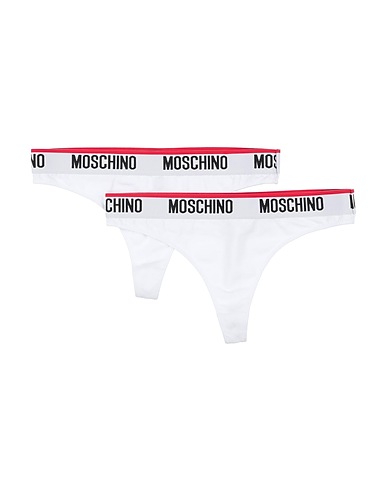 MOSCHINO Brief UNDERWEAR White 95% Cotton, 5% Elastane