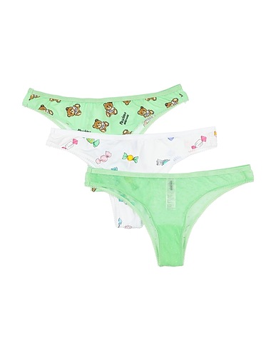 MOSCHINO Slip UNDERWEAR Verde chiaro 90% Poliammide, 10% Elastan