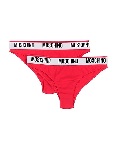 MOSCHINO Brief UNDERWEAR Tomato red 95% Cotton, 5% Elastane