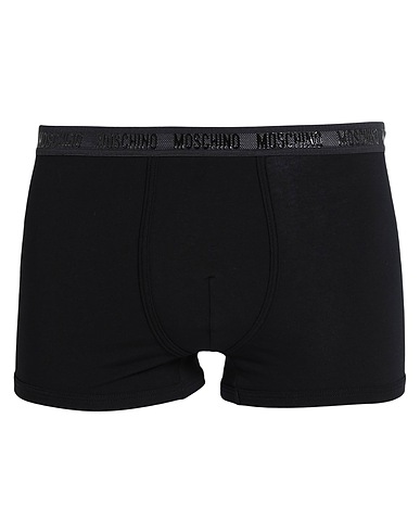 MOSCHINO Boxer Black 92% Cotton, 8% Elastane