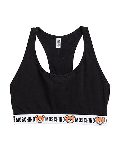 MOSCHINO Reggiseno UNDERWEAR Nero 95% Cotone, 5% Elastan