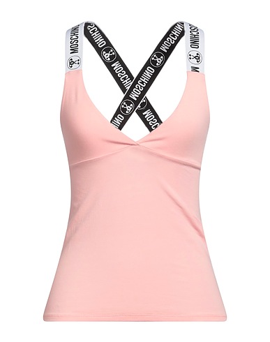 MOSCHINO Undershirt Pink 94% Cotton, 6% Elastane