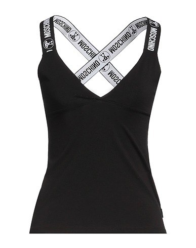 MOSCHINO T-shirt intima Nero 94% Cotone, 6% Elastan