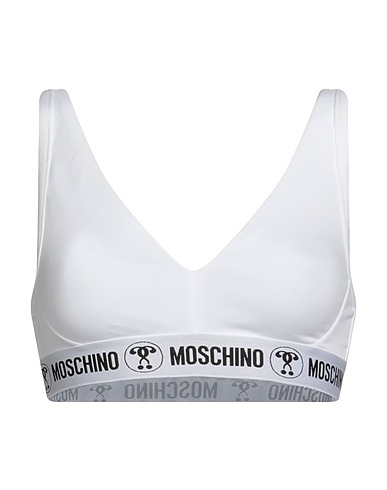 MOSCHINO Reggiseno UNDERWEAR Bianco 92% Cotone, 8% Elastan