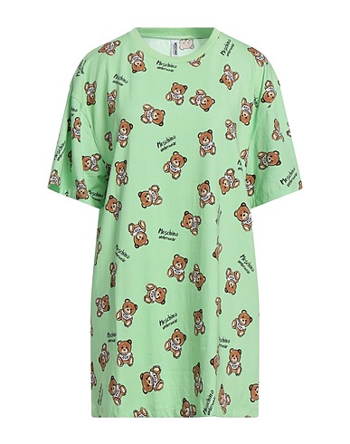 MOSCHINO Sleepwear Light green 95% Cotton, 5% Elastane