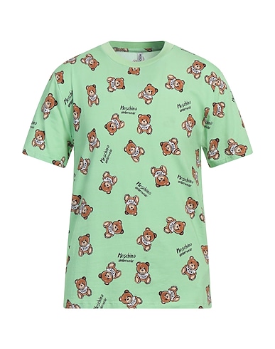 MOSCHINO Undershirt UNDERWEAR VERDE CHIARO 95% Cotton, 5% Elastane