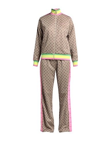 CHIARA FERRAGNI Tracksuit Khaki 56% Polyester, 44% Cotton