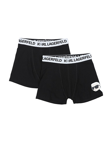 KARL LAGERFELD Boxer Nero 92% Cotone, 8% Elastan