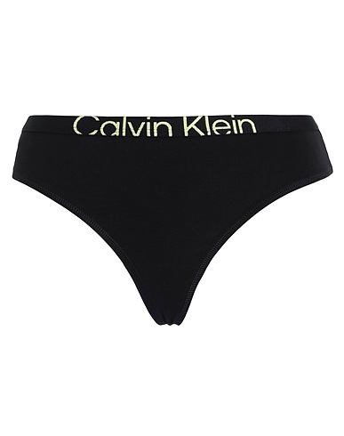 CALVIN KLEIN UNDERWEAR Slip Nero 90% Cotone, 10% Elastan