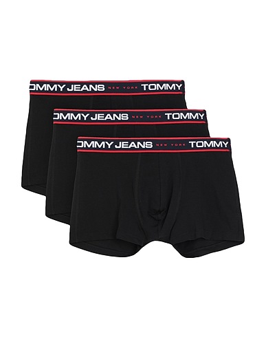 TOMMY JEANS Boxer Black 95% Cotton, 5% Elastane
