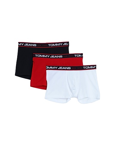 TOMMY JEANS Boxer Bianco 95% Cotone, 5% Elastan