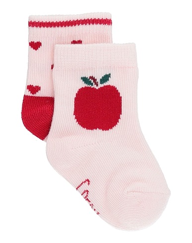 CARRÉMENT BEAU Socken & Strümpfe Hellrosa 76% Baumwolle, 22% Polyamid, 2% Elastan