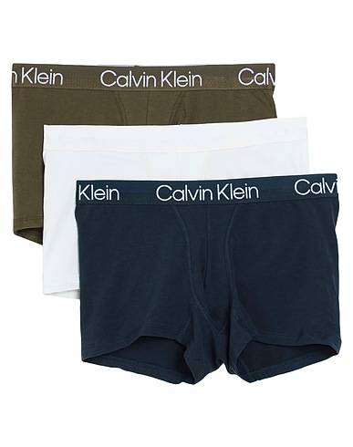 CALVIN KLEIN UNDERWEAR Boxer Navy blue 57% Cotton, 38% Recycled polyester, 5% Elastane