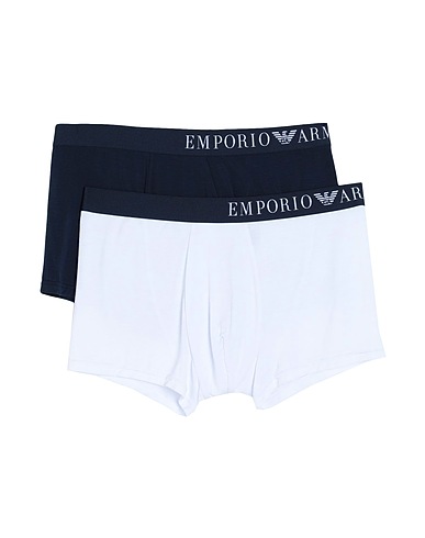 EMPORIO ARMANI Boxer UNDERWEAR White 95% Viscose, 5% Elastane, Polyester