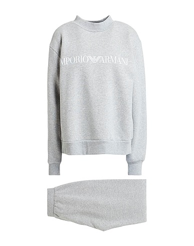 EMPORIO ARMANI Sleepwear Light grey 67% Cotton, 33% Polyester