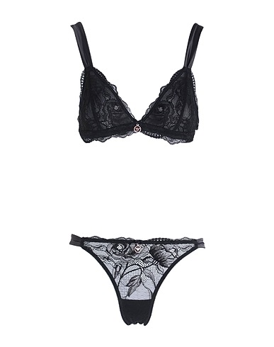 EMPORIO ARMANI Set Black 89% Polyamide, 11% Elastane