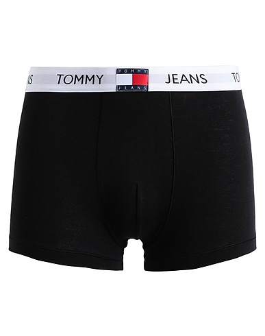TOMMY JEANS Boxer Black 90% Cotton, 10% Elastane