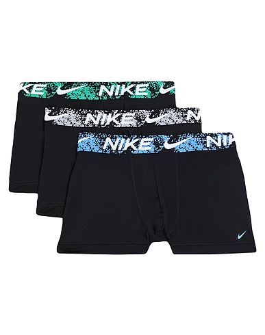 NIKE Boxer Nero 92% Poliestere riciclato, 8% Elastan
