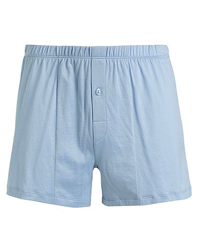 HANRO Boxer Light blue 100% Cotton