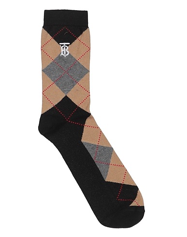 BURBERRY Socks & tights Camel 66% Cotton, 18% Polyamide, 12% Cashmere, 4% Elastane