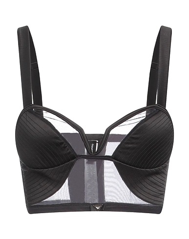 EMPORIO ARMANI Sujetador Negro 97% Poliéster, 3% Elastán