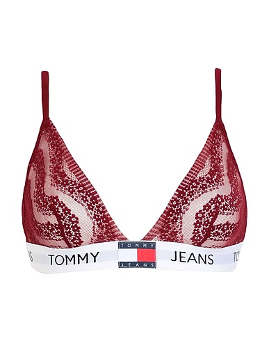 TOMMY JEANS Bra Garnet 85% Polyamide, 12% Elastane, 3% Other Fibres