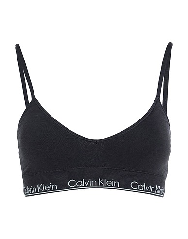 CALVIN KLEIN UNDERWEAR Bra Black 84% Lyocell, 13% Polyamide, 3% Elastane