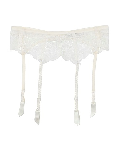 LISE CHARMEL Bustiers, corsets & Suspenders White 93% Polyamide, 7% Elastane