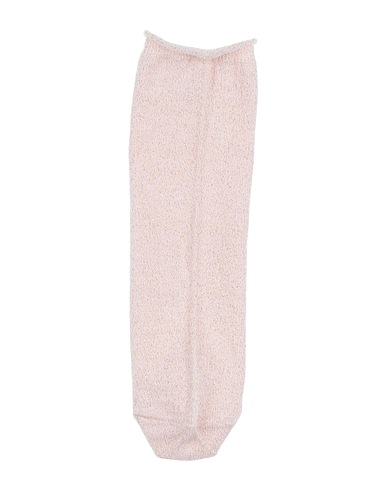 LIU •JO Socks & tights Blush 68% Cotton, 17% Metallic fiber, 12% Polyamide, 3% Elastane