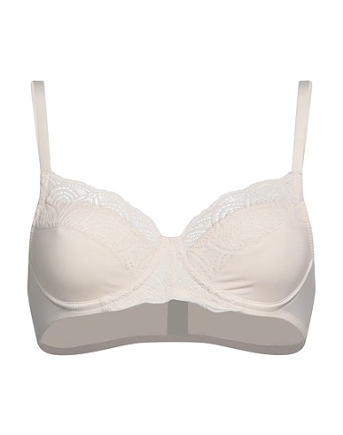 HANRO Bra Ivory 73% Polyamide, 27% Elastane, Polyester