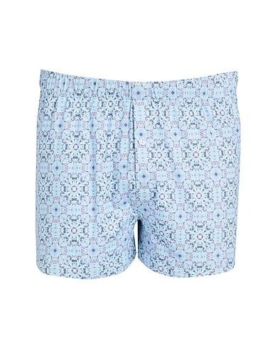 HANRO Boxer Sky blue 100% Cotton