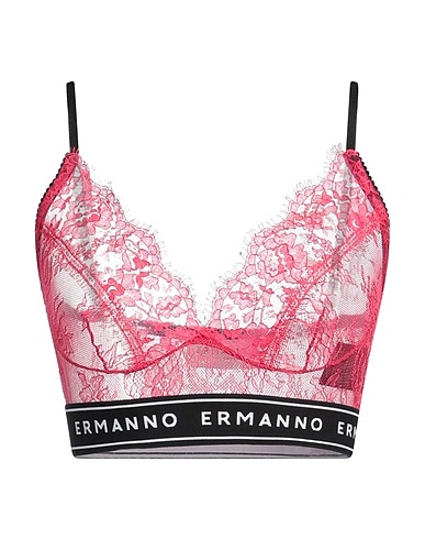 ERMANNO FIRENZE Bra Coral 100% Polyamide, Cotton, Polyester, Elastane